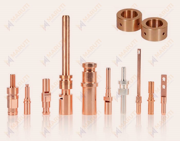 copper turned parts